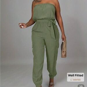 Olive Green jumpsuit